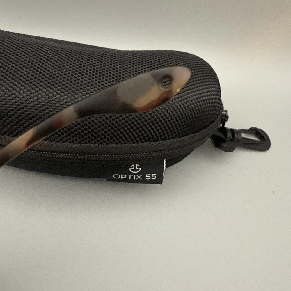 Optix 55 Polarized Wrap Around Tortoise Frame/Yellow LensShield W/Case Authenic